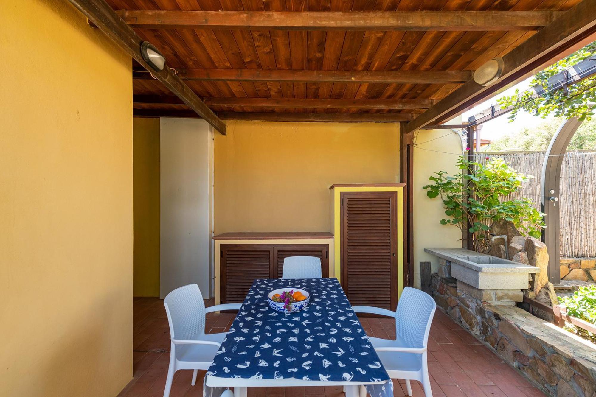 Villa Allegra Panoramica 150 Mt Dal Mare Villasimius Exterior photo